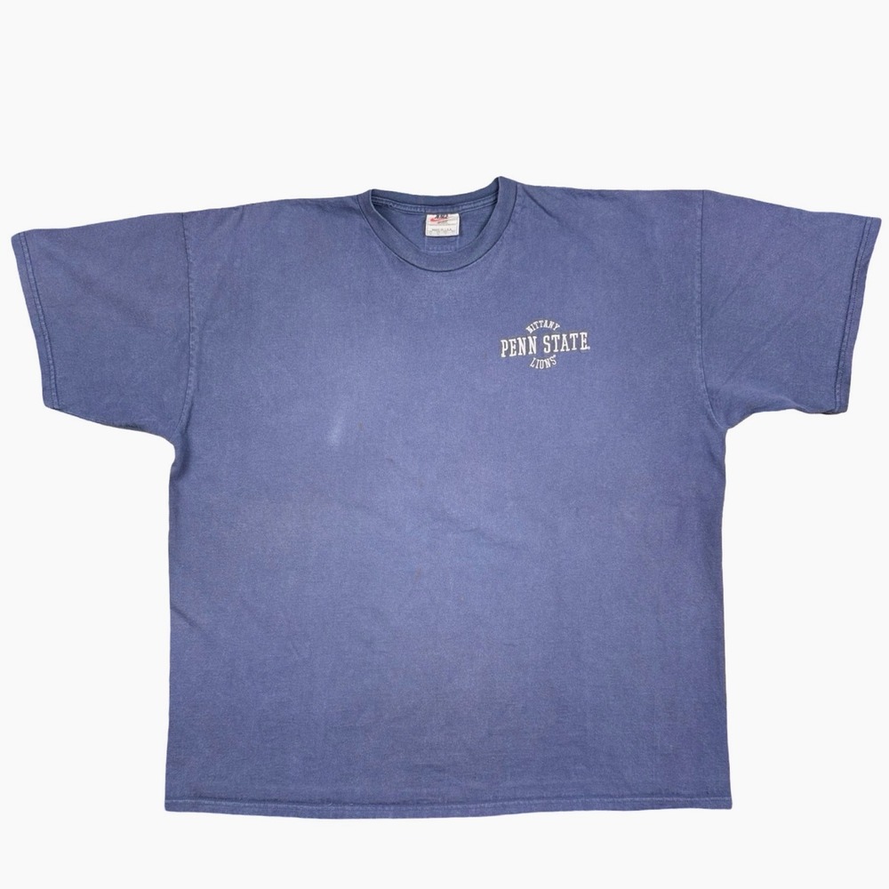 Vintage Nike Penn State Nittany Lions T Shirt XXL‎ Made USA Faded 90s